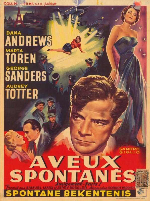 Affiche - ASSIGNMENT PARIS - 36x56cm