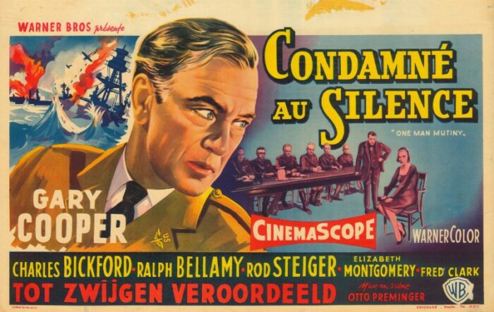 Repro 30x40cm - CONDAMNE AU SILENCE - Belge