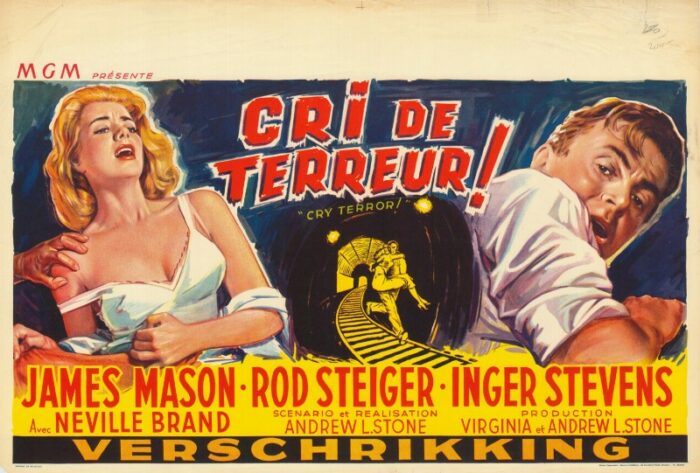 Affiche - CRI DE TERREUR - 36x56cm