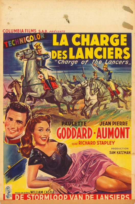 Affiche - CHARGE OF THE LANCERS - 36x56cm