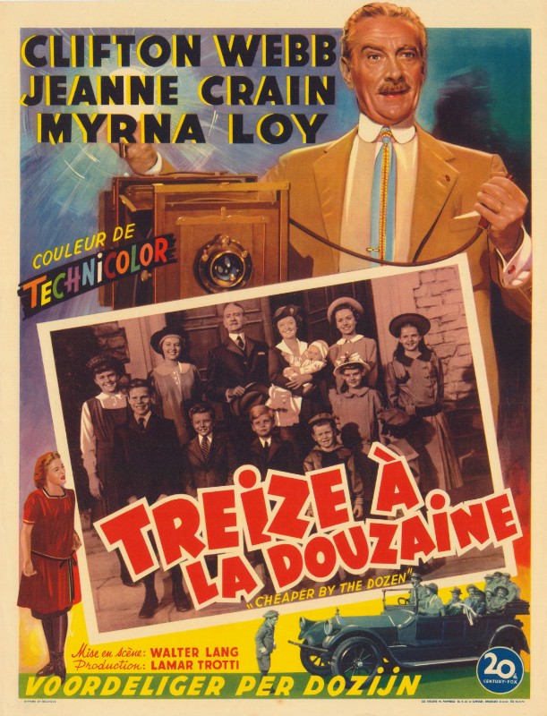Affiche - TREIZE A LA DOUZAINE - 36x56cm