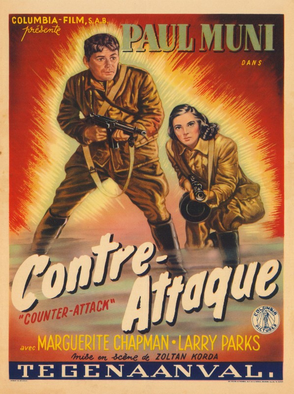 Affiche - CONTRE-ATTAQUE - 36x56cm