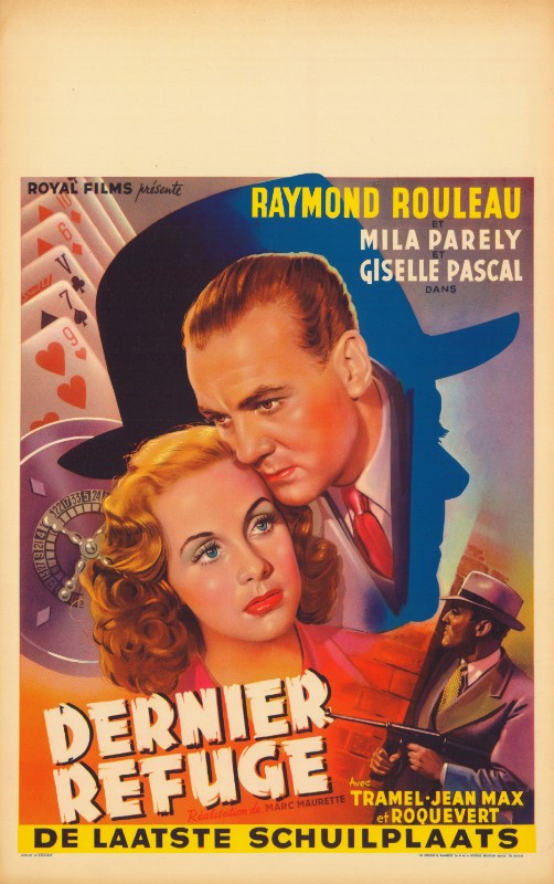 Repro 30x40cm - DERNIER REFUGE - Belge