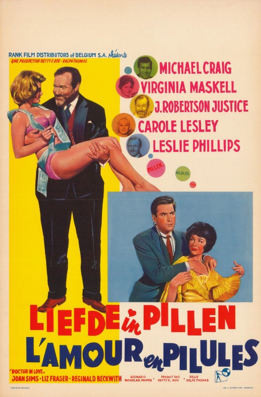 Repro 30x40cm - DOCTOR IN LOVE - Belge