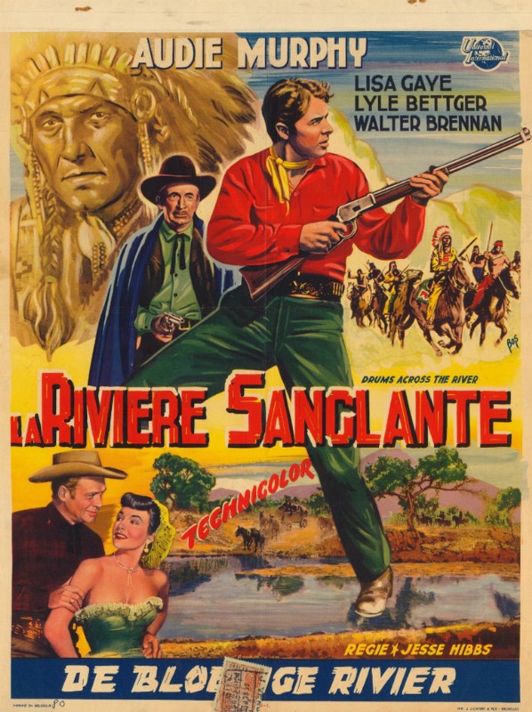 Repro 30x40cm - RIVIERE SANGLANTE (la) - Belge