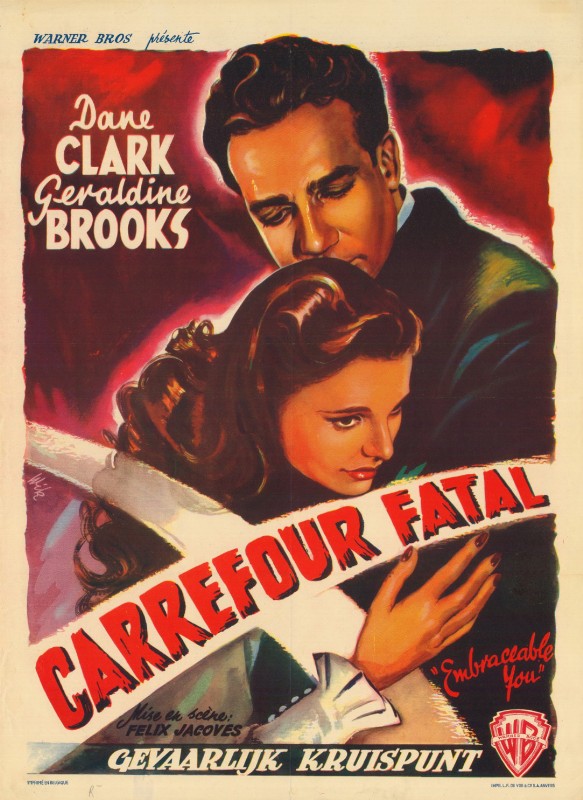 Repro 30x40cm - CARREFOUR FATAL - Belge