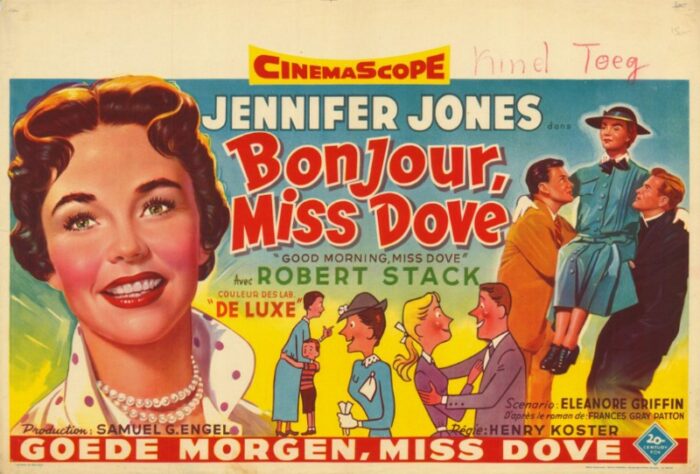 Repro 30x40cm - BONJOUR, MISS DOVE - Belge