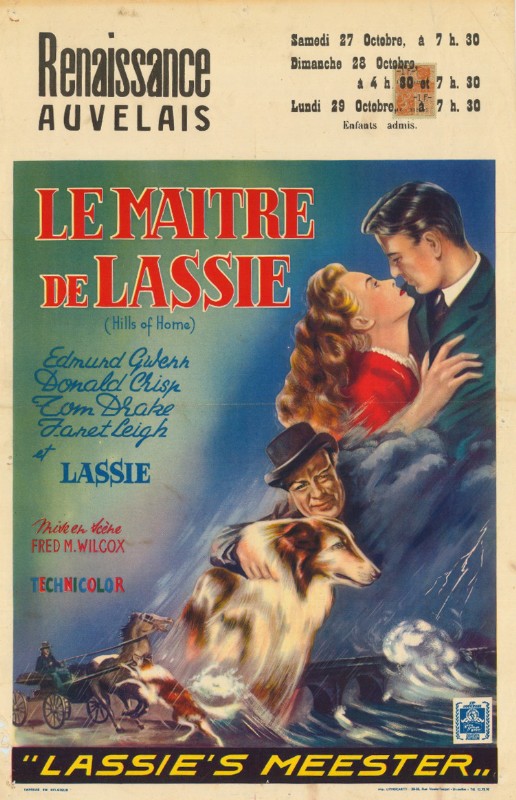 Affiche - MAITRE DE LASSIE (le) - 36x56cm