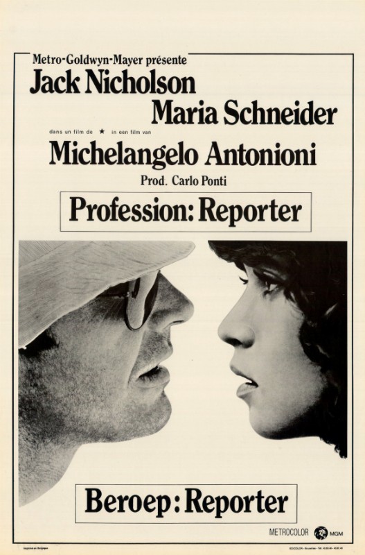 Repro 30x40cm - PROFESSION : REPORTER - Belge