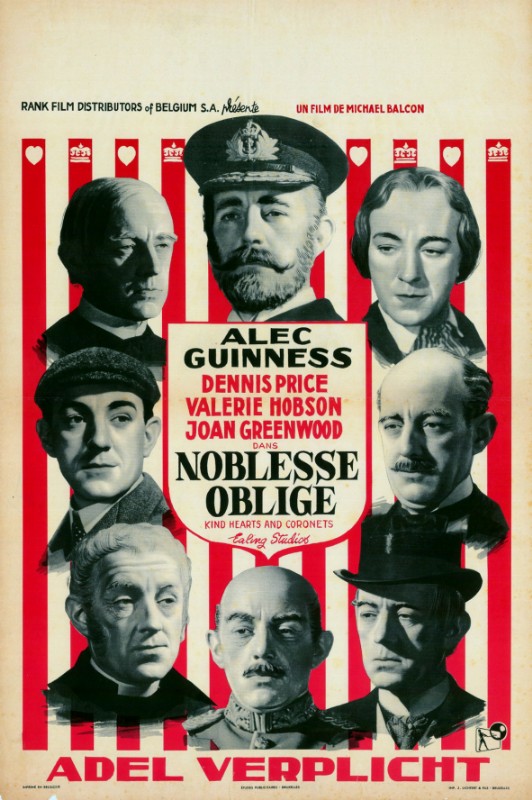 Repro 30x40cm - NOBLESSE OBLIGE - Belge