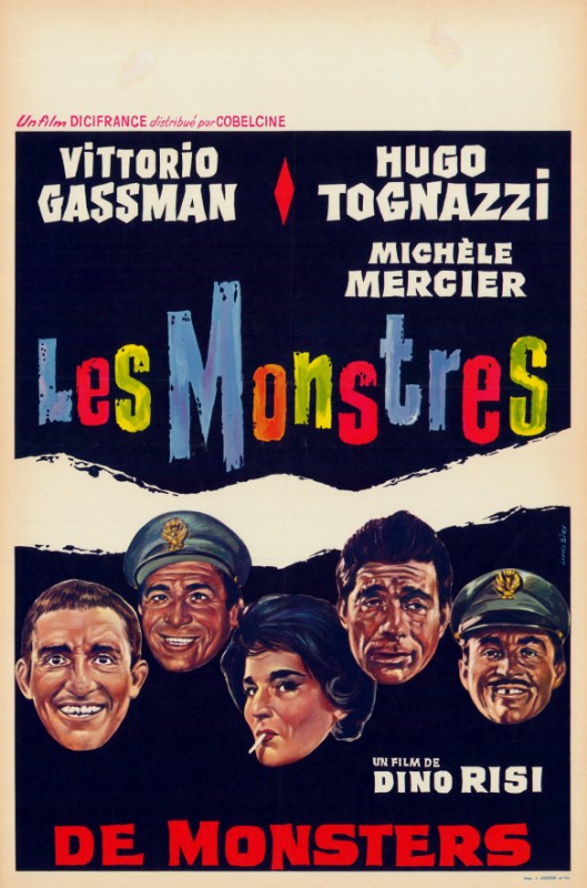 Affiche - MONSTRES (les) - 36x56cm