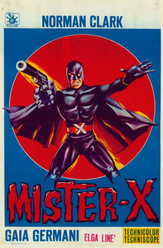 Repro 30x40cm - MISTER X - Belge