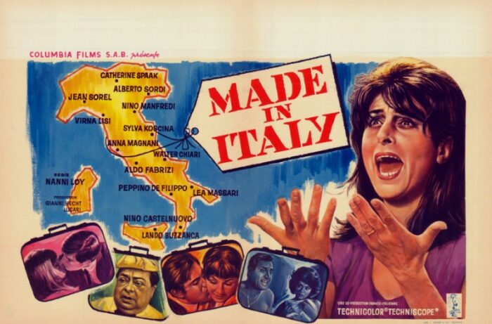 Repro 30x40cm - A L'ITALIENNE - Belge