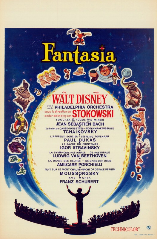Affiche - FANTASIA - Ressortie 36x56cm