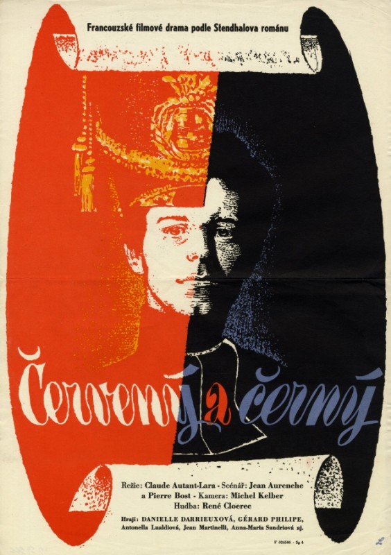 Affiche - ROUGE ET LE NOIR (le) - 30x40cm