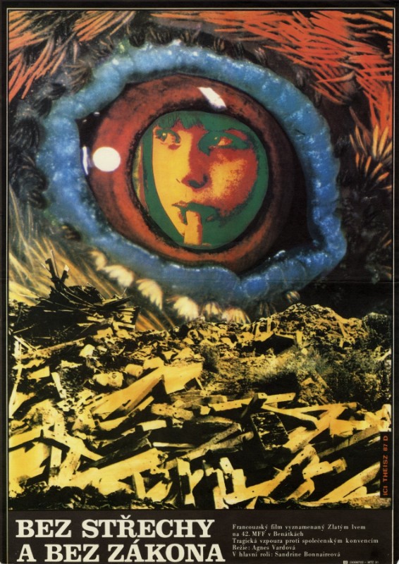 Affiche - SANS TOIT NI LOI - 30x40cm