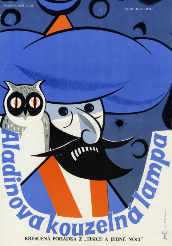 Affiche - ALADIN ET LA LAMPE MERVEILLEUSE - 30x40cm