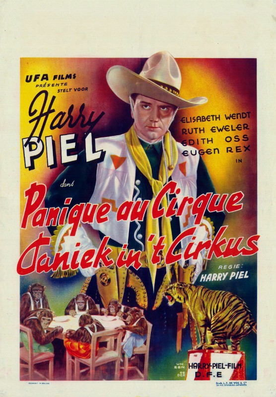Affiche - PANIQUE AU CIRQUE - 36x56cm