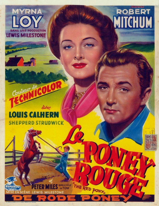 Affiche - PONEY ROUGE (le) - 36x56cm