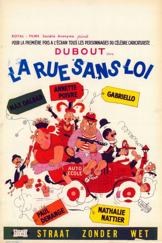 Affiche - RUE SANS LOI (la) - 36x56cm