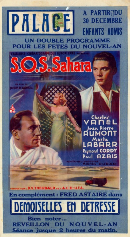 Affiche - S.O.S. SAHARA - 36x56cm