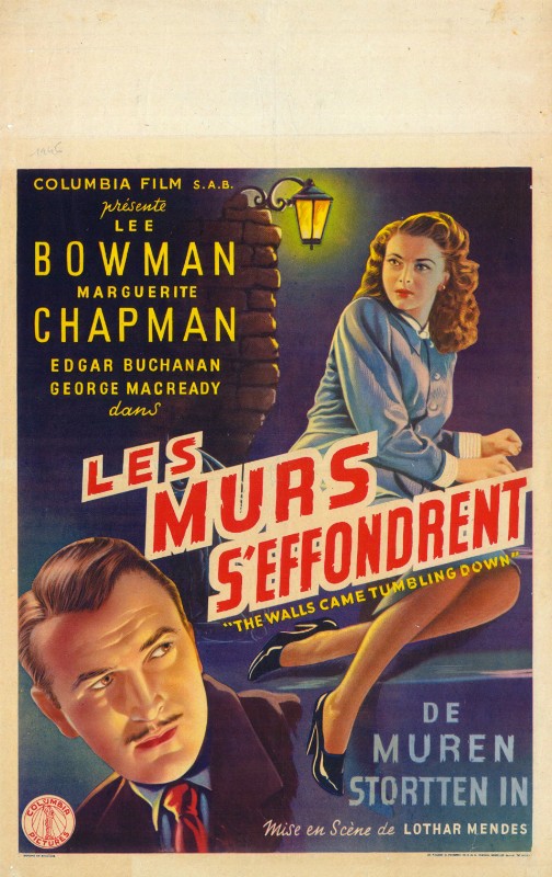 Affiche - MURS S'EFFONDRENT (les) - 36x56cm