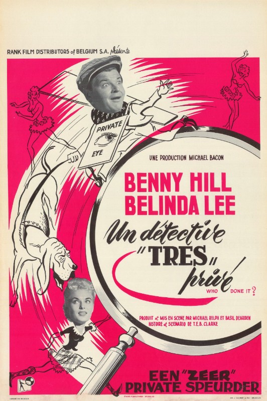 Affiche - UN DETECTIVE TRES PRIVE - 36x56cm