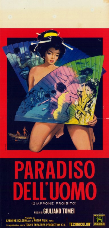 Repro 30x40cm - GIAPPONE PROIBITO - Italienne