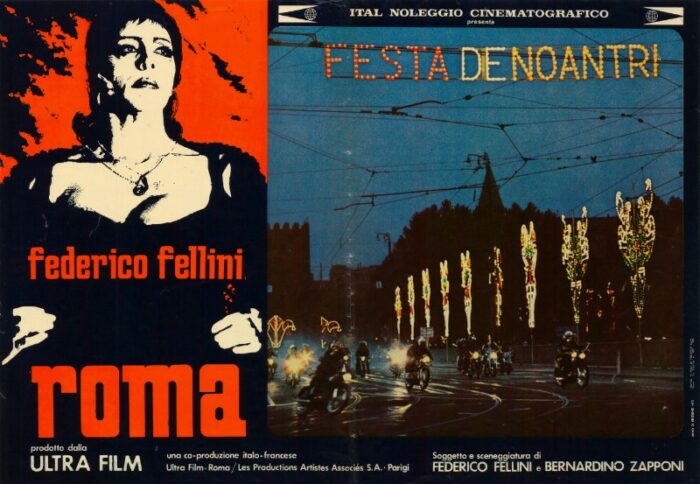 Repro 30x40cm - FELLINI ROMA - Italienne B
