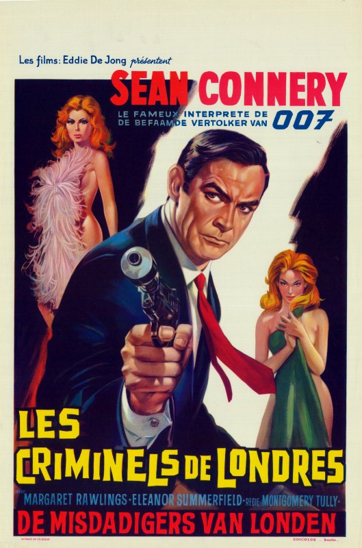 Repro 30x40cm - CRIMINELS DE LONDRES (les) - Belge