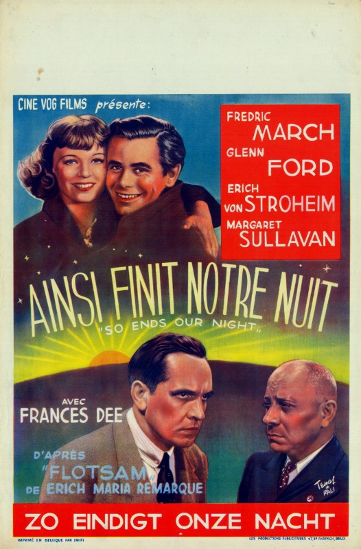 Affiche - AINSI FINIT NOTRE NUIT - 36x56cm