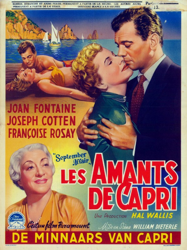 Repro 30x40cm - AMANTS DE CAPRI (les) - Belge