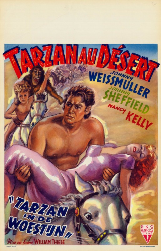Repro 30x40cm - MYSTERE DE TARZAN (le) - Belge