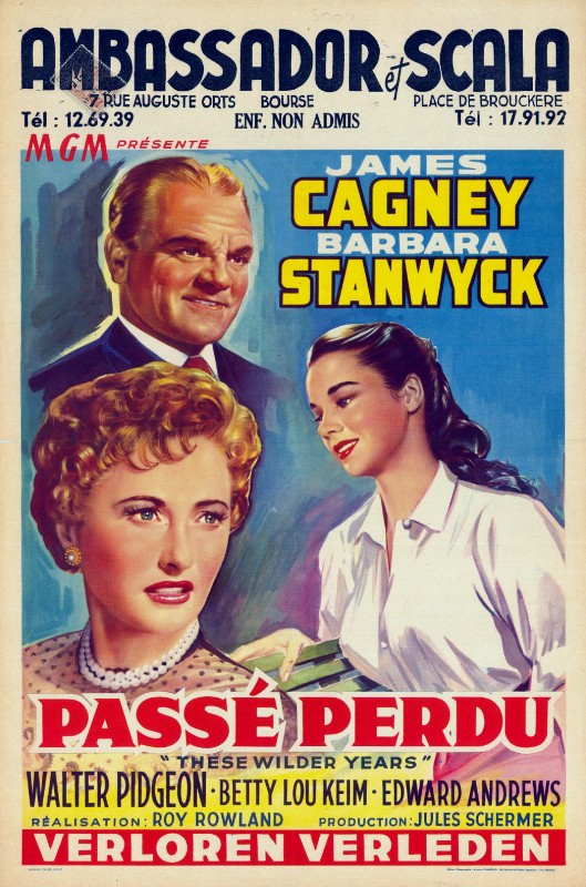 Repro 30x40cm - PASSE PERDU - Belge