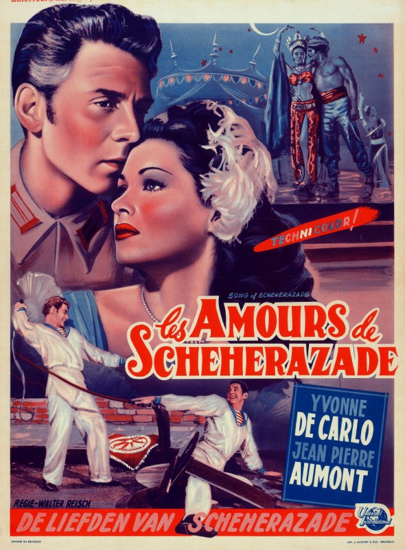 Repro 30x40cm - SCHEHERAZADE - Belge