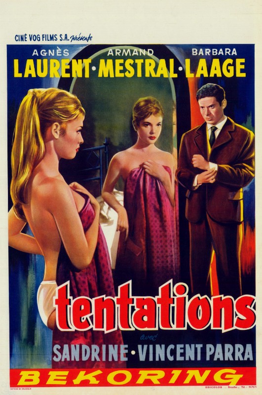 Repro 30x40cm - TENTATIONS - Belge
