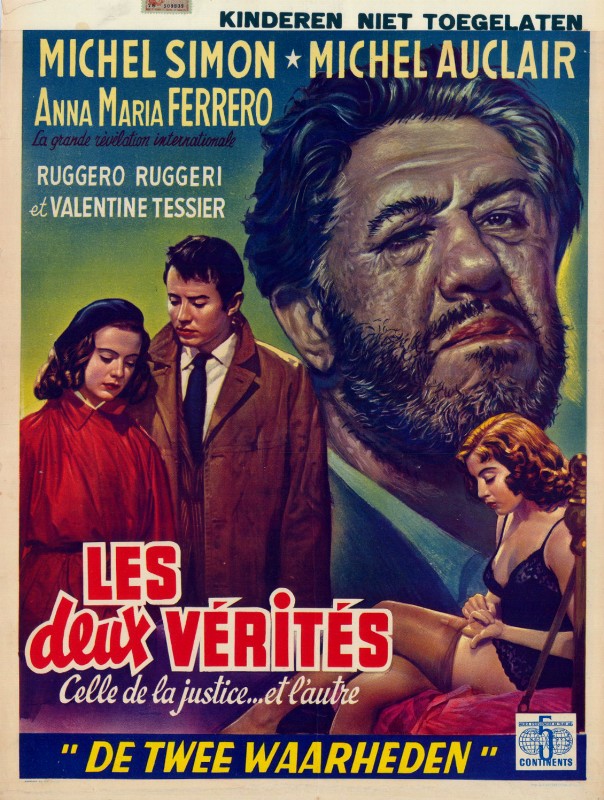 Repro 30x40cm - DEUX VERITES (les) - Belge