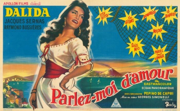 Repro 30x40cm - PARLEZ-MOI D'AMOUR - Belge