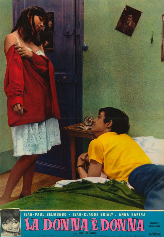 Repro 30x40cm - UNE FEMME EST UNE FEMME - Italienne