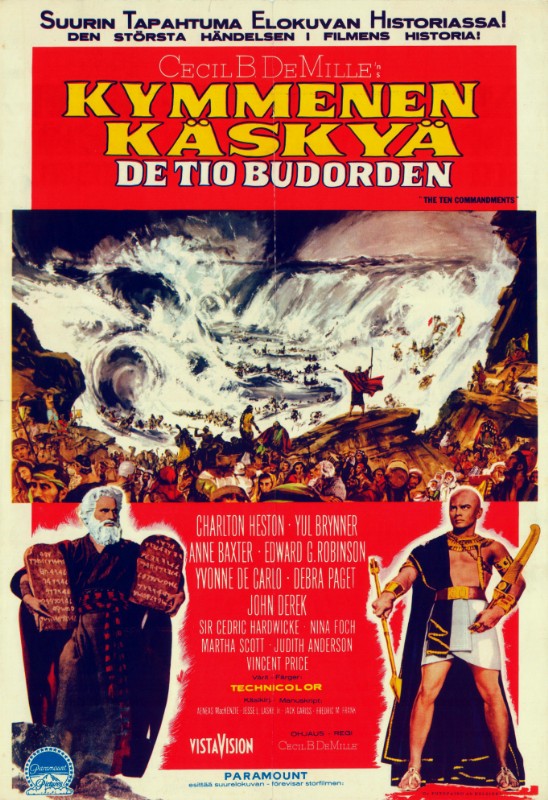 Affiche - DIX COMMANDEMENTS (les) - 40x55cm