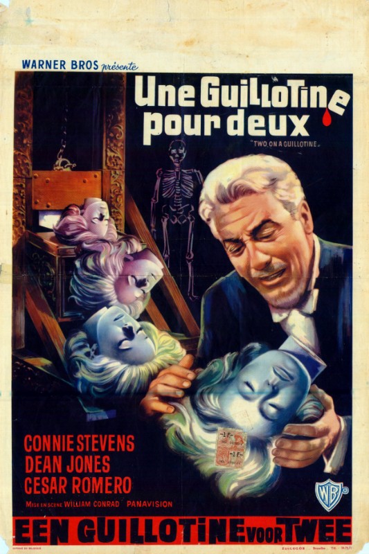 Affiche - UNE GUILLOTINE POUR DEUX - 36x56cm