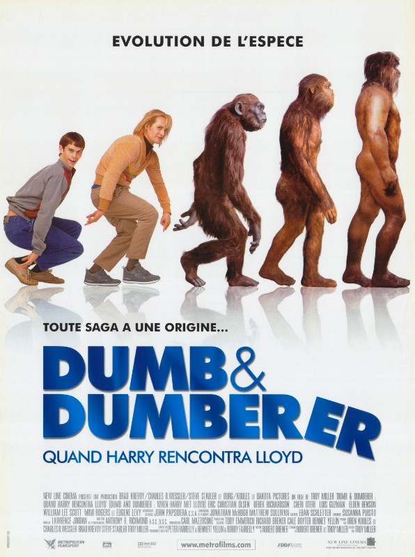 Affiche - DUMB AND DUMBER - 40x55cm