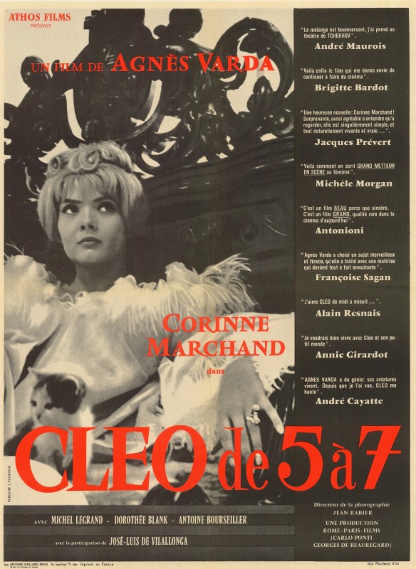 Affiche - CLEO DE 5 A 7 - 60x80cm