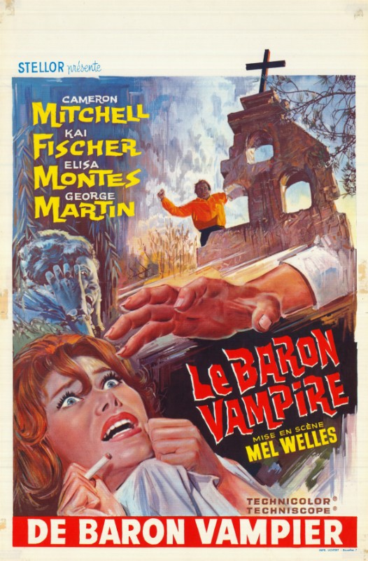 Repro 30x40cm - BARON VAMPIRE (le) - Belge