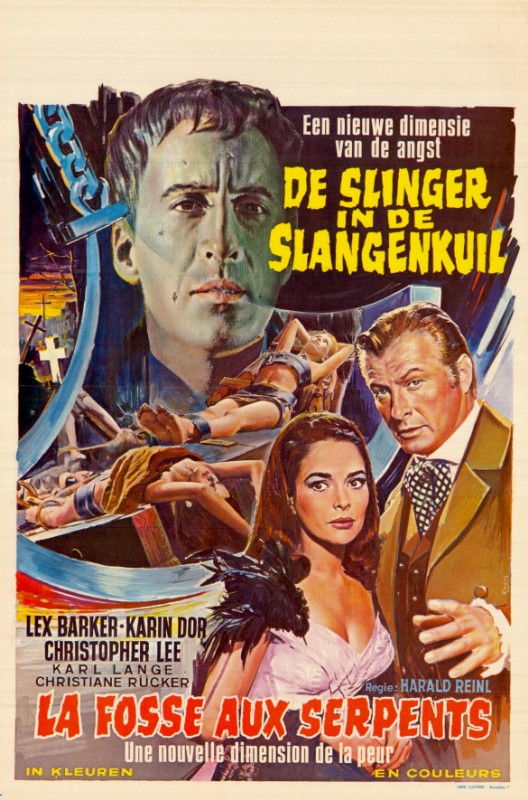 Repro 30x40cm - VAMPIRE ET LE SANG DES VIERGES (le) - Belge