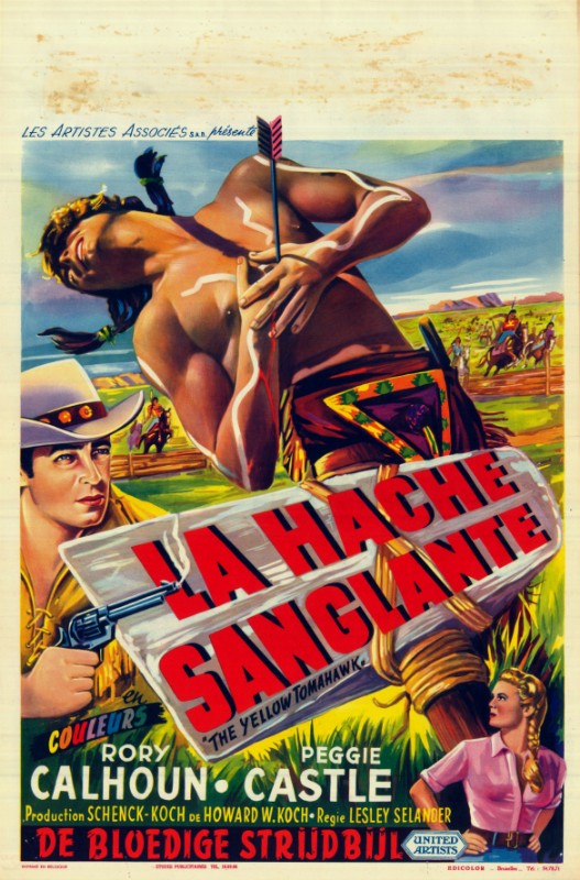Repro 30x40cm - HACHE SANGLANTE (LA) - Belge