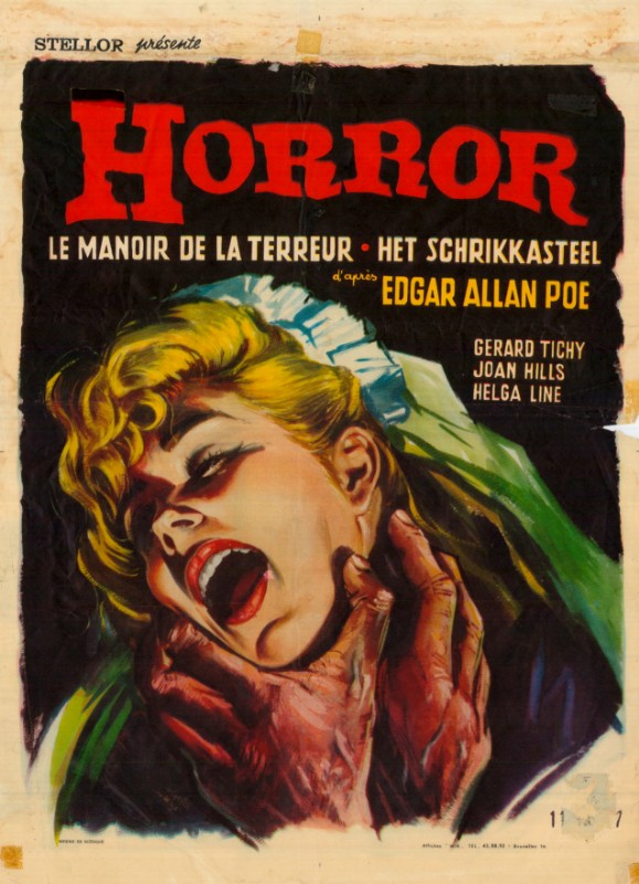 Repro 30x40cm - HORROR - Belge