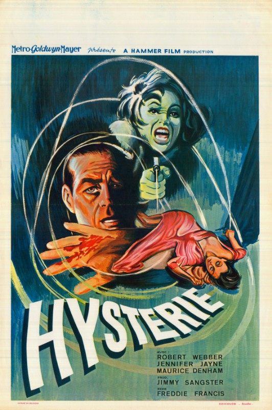 Repro 30x40cm - HYSTERIA - Belge
