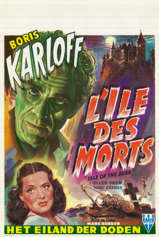 Repro 30x40cm - ILE DES MORTS (l') - Belge