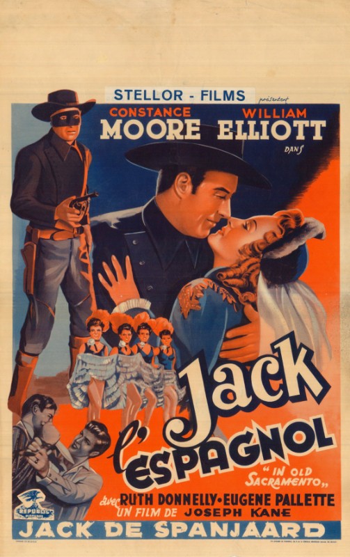 Repro 30x40cm - JACK L'ESPAGNOL - Belge